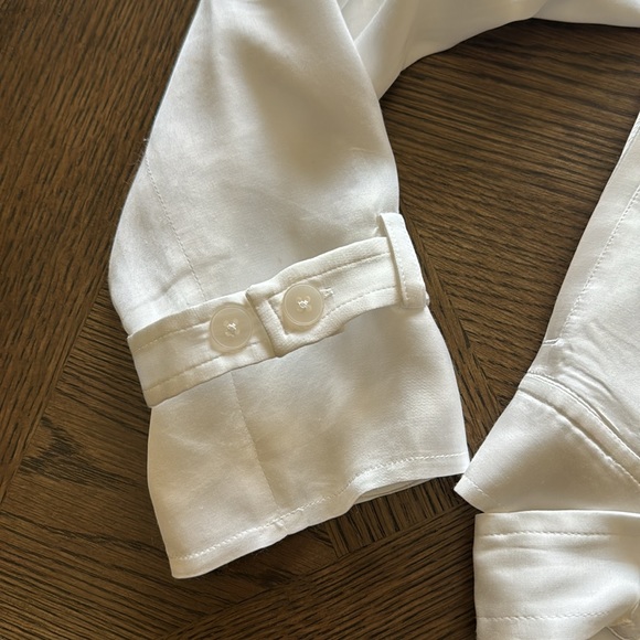 L'AGENCE ONYX JACKET, White, SZ XSmall, $520 - Picture 14 of 16